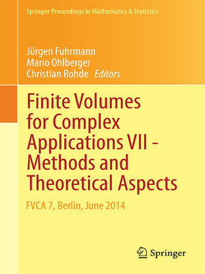 cover image of Finite Volumes for Complex Applications VII-Methods and Theoretical Aspects